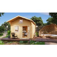 26% Discount! Fjordholz Satteldach Gartenhaus Modell Sönke 44 B 4x3m
