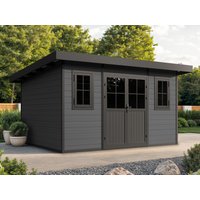 30% Discount! WPC Gartenhaus Modell Style DeLuxe 11,28 m² 4x3m