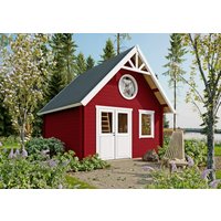 26% Discount! Fjordholz Gartenhaus Modell Kjell 44 - klassisches 4x3m