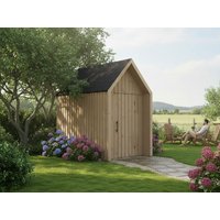 26% Discount! Fjordholz Garten- und Gerätehaus Modell Västervik- 2x2m