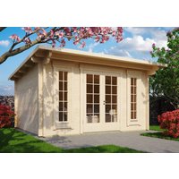 26% Discount! Fjordholz Gartenhaus Modell Jacob 70 C 4x3m