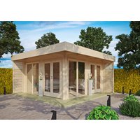 26% Discount! Fjordholz Gartenlounge Modell Lina 44 A 4x4m