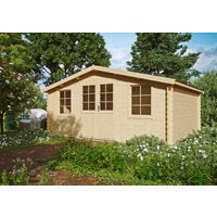 26% Discount! Fjordholz Gartenhaus Modell Ria 28 5x4m