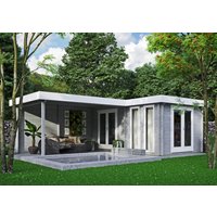 26% Discount! Fjordholz Gartenhaus Modell Luisa 44 6x4m