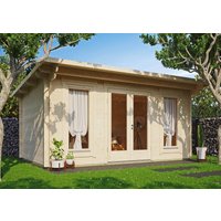 26% Discount! Fjordholz Gartenhaus Modell Jacob 44 D 5x3m