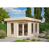 26% Discount! Fjordholz Gartenhaus Modell Nora 44 B Modern 5x3m