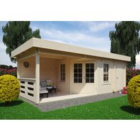 26% Discount! Fjordholz Gartenhaus Modell Nora 44 E Klassik 8x4m
