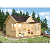 26% Discount! Fjordholz Gartenhaus Modell Teehaus Leeds 70 6x4m