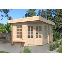 26% Discount! Fjordholz Gartenhaus Modell Lena 44 5x3m