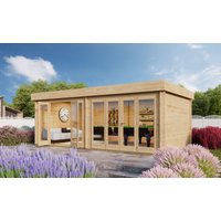 26% Discount! Fjordholz Gartenhaus Modell Kevin 70 6x4m