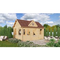 26% Discount! Fjordholz Gartenhaus Modell Teehaus Dover 44 5x3m