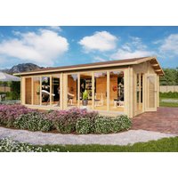 26% Discount! Fjordholz Gartenhaus Modell Marina 44 6x4m