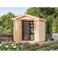 26% Discount! Fjordholz Gartenhaus Modell Bente 28 B 2x2m