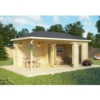 26% Discount! 5-Eck Gartenhaus Modell Jokkmokk 40 5x3m