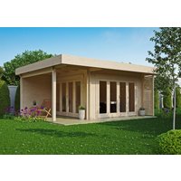 26% Discount! Fjordholz Gartenlounge Modell Sandra 44 B 6x4m
