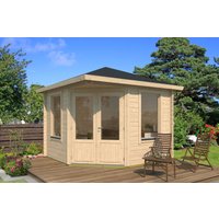 26% Discount! Fjordholz Gartenhaus Modell Lisa 44 A Klassik 3x3m