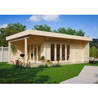 26% Discount! Fjordholz Gartenlounge Modell Sandra 44 C 6x4m