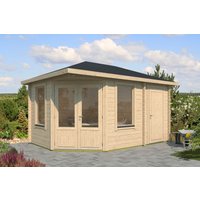 26% Discount! Fjordholz Gartenhaus Modell Lisa 44 C Klassik 5x4m