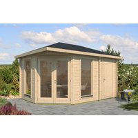 26% Discount! Fjordholz Gartenhaus Modell Lisa 44 C Modern 5x4m