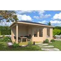 26% Discount! Fjordholz Gartenhaus Modell Lisa 44 D Klassik 4x3m
