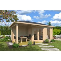 26% Discount! Fjordholz Gartenhaus Modell Lisa 44 D Modern 5x3m