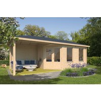 26% Discount! Fjordholz Gartenhaus Modell Lisa 44 F Klassik 6x4m