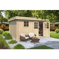 26% Discount! Fjordholz Gartenhaus Modell Linz 28 E 4x4m