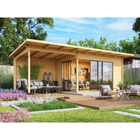 26% Discount! Fjordholz Gartenhaus Modell Starla 44 D 8x4m