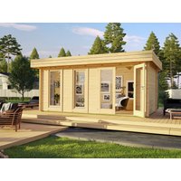 26% Discount! Fjordholz Gartenhaus Modell Miriam 44 B Modern 5x3m