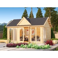 26% Discount! Fjordholz Gartenhaus Modell Teehaus Wakefield 44 6x4m