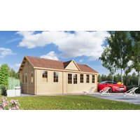 26% Discount! Fjordholz Gartenhaus Modell Teehaus Bristol 44 6x4m