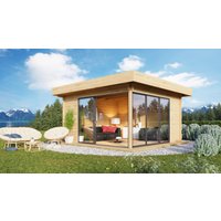 26% Discount! Fjordholz Gartenhaus Alu Concept 44 D 5x4m
