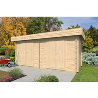 26% Discount! Fjordholz Gartenhaus Modell Rob 44 B