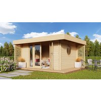 26% Discount! Fjordholz Gartenlounge Modell York 70 5x4m