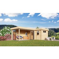 26% Discount! Fjordholz Gartenhaus Alu Concept 44 N 6x4m