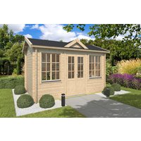26% Discount! Fjordholz Gartenhaus Modell Teehaus Cambridge 44 4x3m