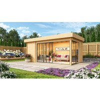 26% Discount! Fjordholz Gartenhaus Alu Concept 70 C 6x4m