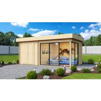26% Discount! Fjordholz Gartenhaus Alu Concept 70 J 6x4m