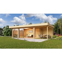 26% Discount! Fjordholz Gartenhaus Alu Concept 70 O 9x6m