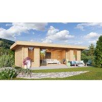 26% Discount! Fjordholz Gartenhaus Alu Concept 70 Q 8x4m