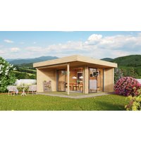 26% Discount! Fjordholz Gartenhaus Alu Concept Relax 44 B 6x4m