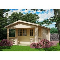 26% Discount! Fjordholz Gartenhaus Modell Johnny 44 A 6x4m