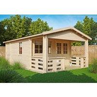 26% Discount! Fjordholz Gartenhaus Modell Johnny 44 B 6x4m