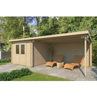26% Discount! Fjordholz Gartenhaus Modell Gent 28 B 6x4m