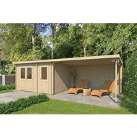 26% Discount! Fjordholz Gartenhaus Modell Gent 28 D 5x4m