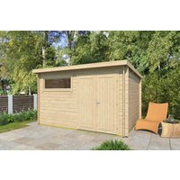 26% Discount! Fjordholz Gartenhaus Modell Gent 28 E 3x3m