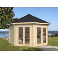 26% Discount! Gartenpavillon Modell Modern 17 m² mit 2 Fenstern