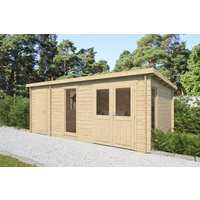 26% Discount! Fjordholz Gartenhaus Modell Krista 28 B 5x4m