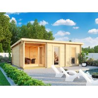 26% Discount! Fjordholz Pultdach Gartenhaus Modell Marianne 44 B 5x4m