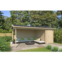 26% Discount! Fjordholz Gartenhaus Modell Kilian 28 C 6x4m